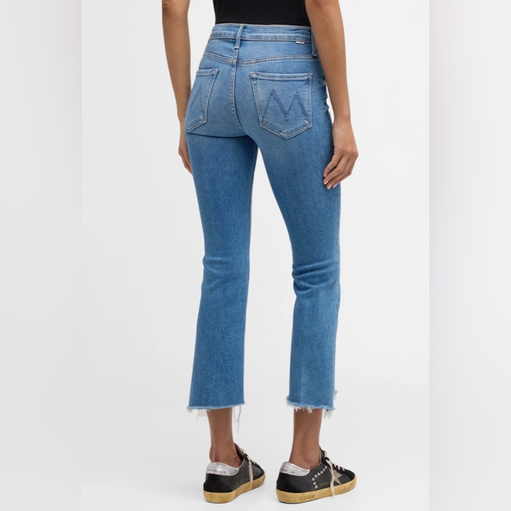 Mother Denim The Insider Crop Step Fray, Girl Crush, Size 30, EEUC - Picture 3 of 8